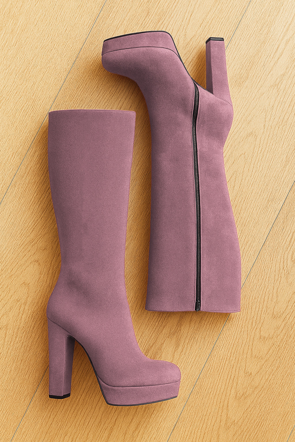 SAVANNAH LILAC SUEDE
