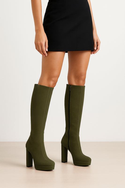 SAVANNAH KHAKI SUEDE