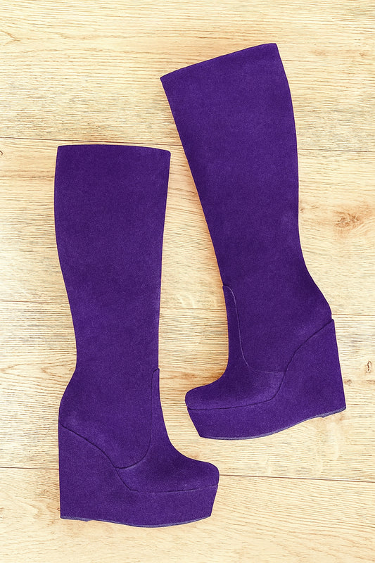 SAM PURPLE SUEDE