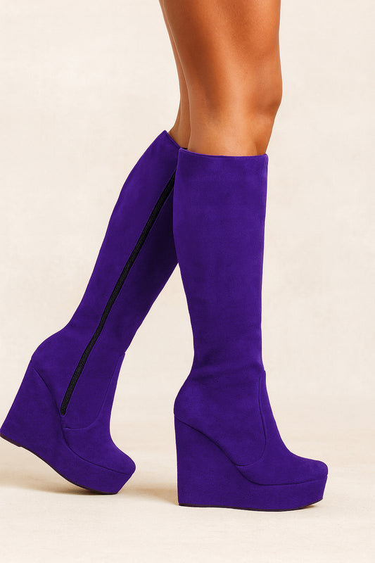 SAM PURPLE SUEDE