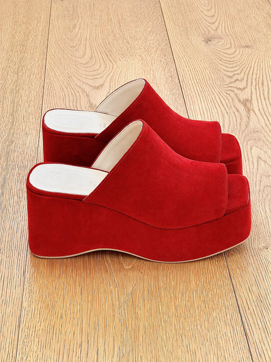 NIKO RED SUEDE
