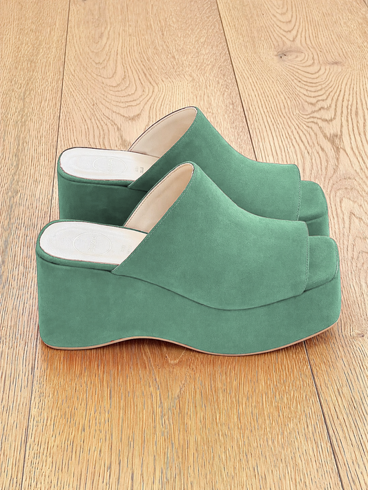 NIKO SUEDE AQUAMARINE