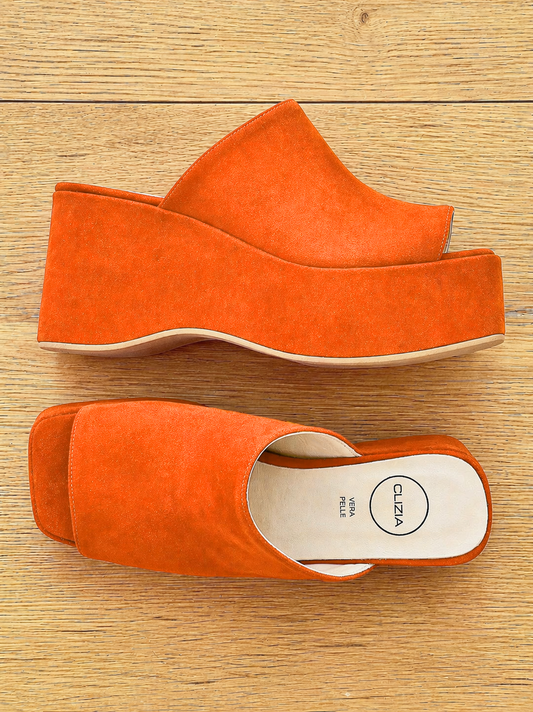 NIKO ORANGE SUEDE