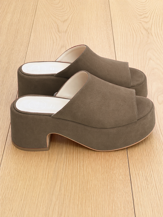 TAUPE SUEDE KOU
