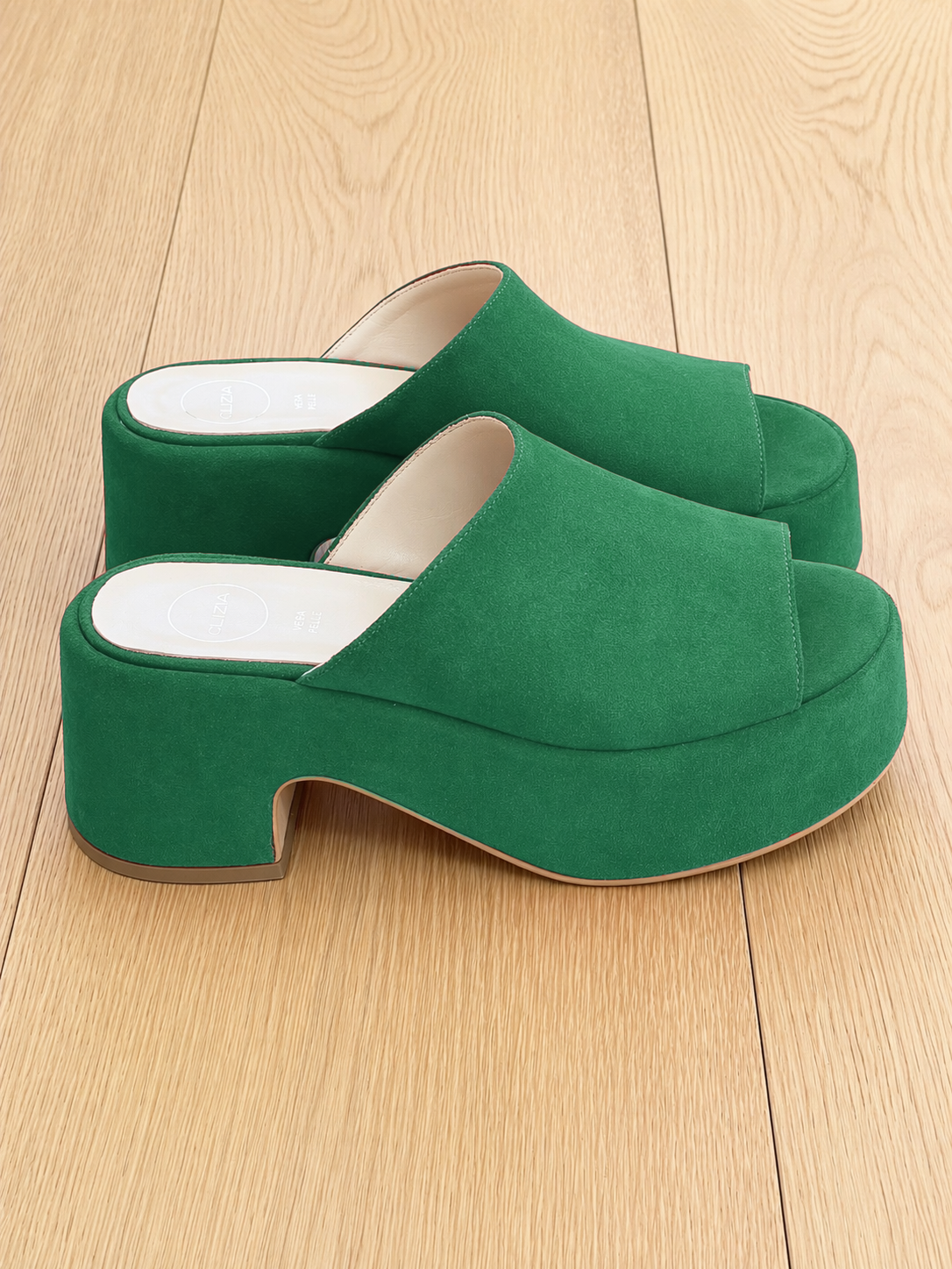GREEN SUEDE KOU
