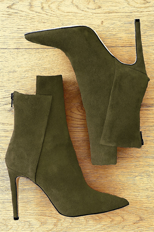 LEVEL KHAKI SUEDE