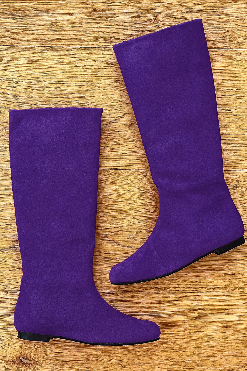 CINDY PURPLE SUEDE