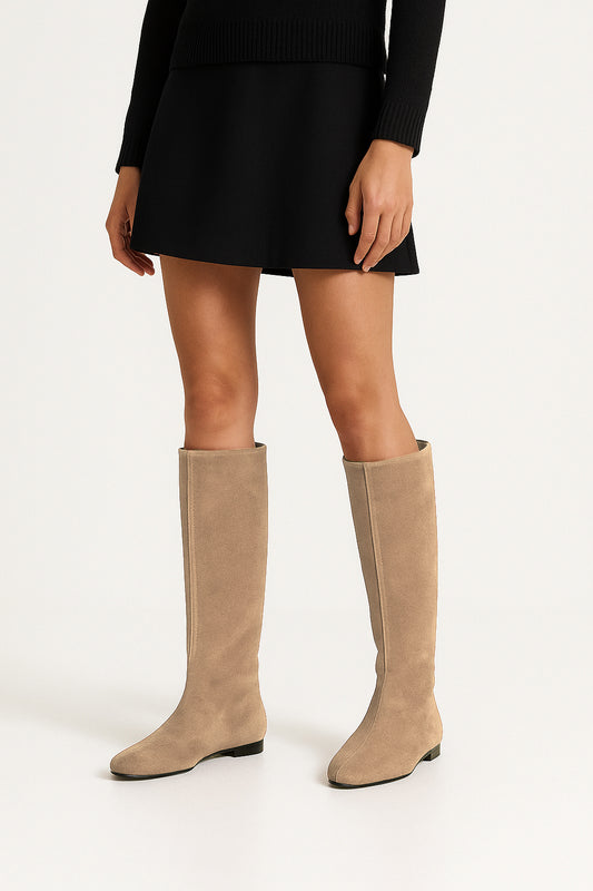 CINDY BEIGE SUEDE