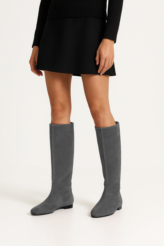 CINDY GRAY SUEDE