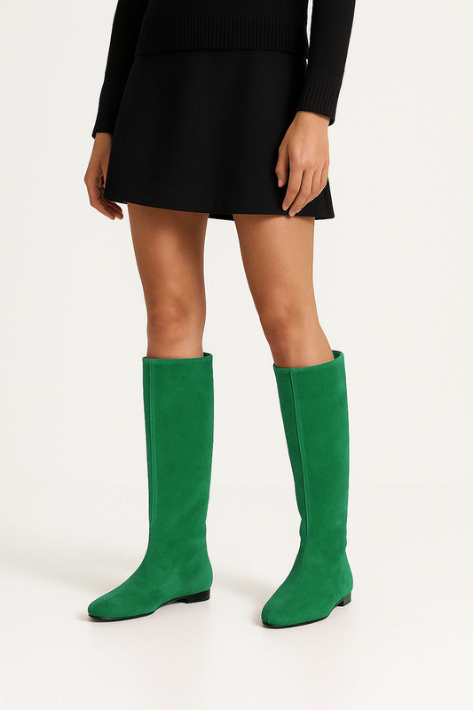 CINDY GREEN SUEDE