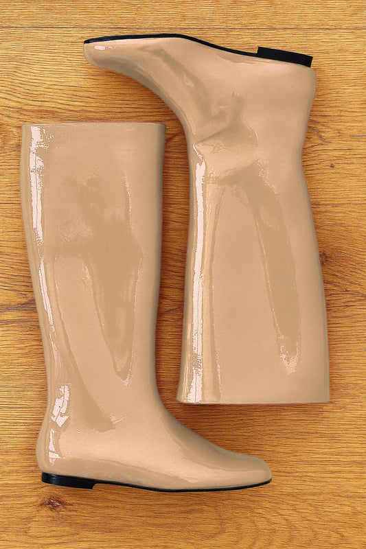 CINDY BEIGE PATENT LEATHER