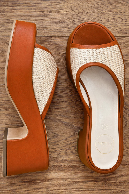ORANGE RAFFIA