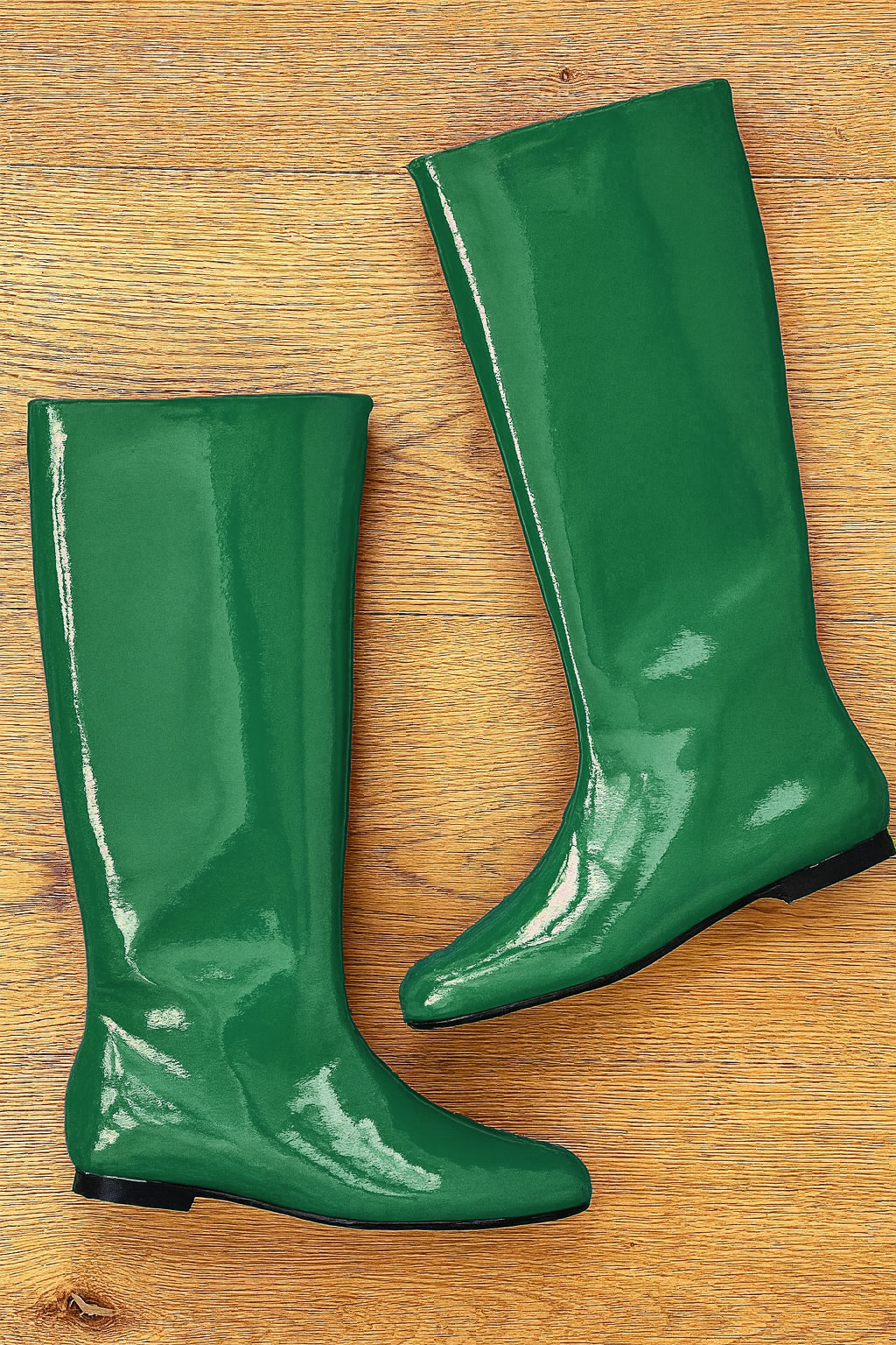 CINDY GREEN PATENT LEATHER