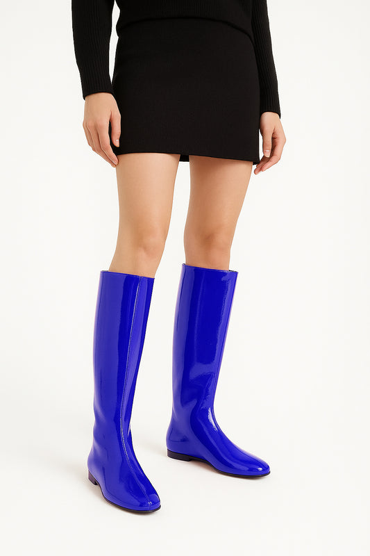 CINDY PATENT LEATHER BLUETTE