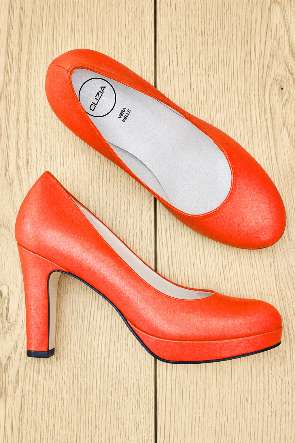 CLEO ORANGE LEATHER