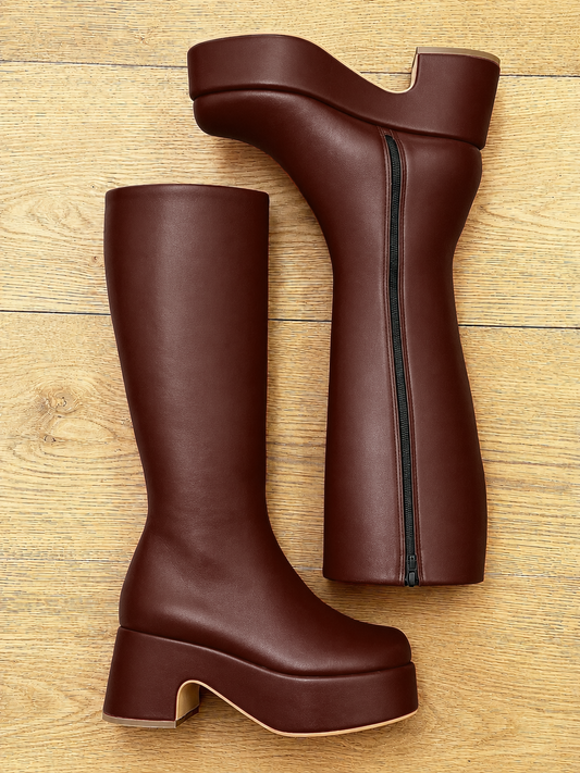 CLARK BROWN LEATHER