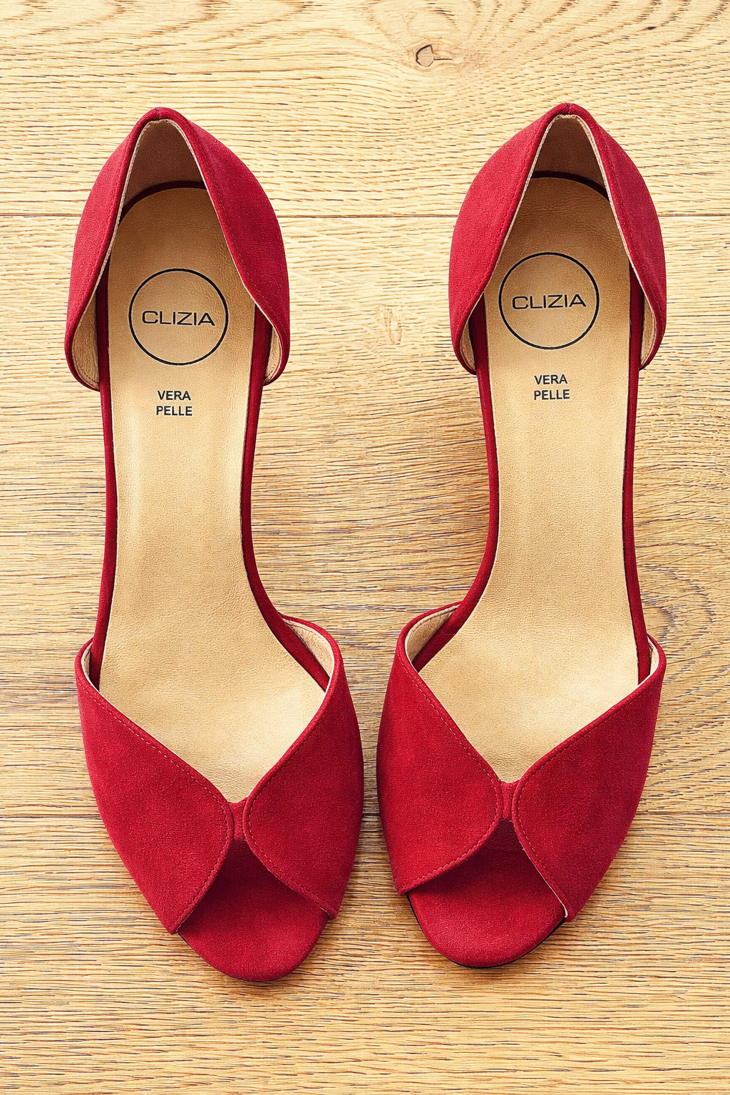 WANDA RED SUEDE