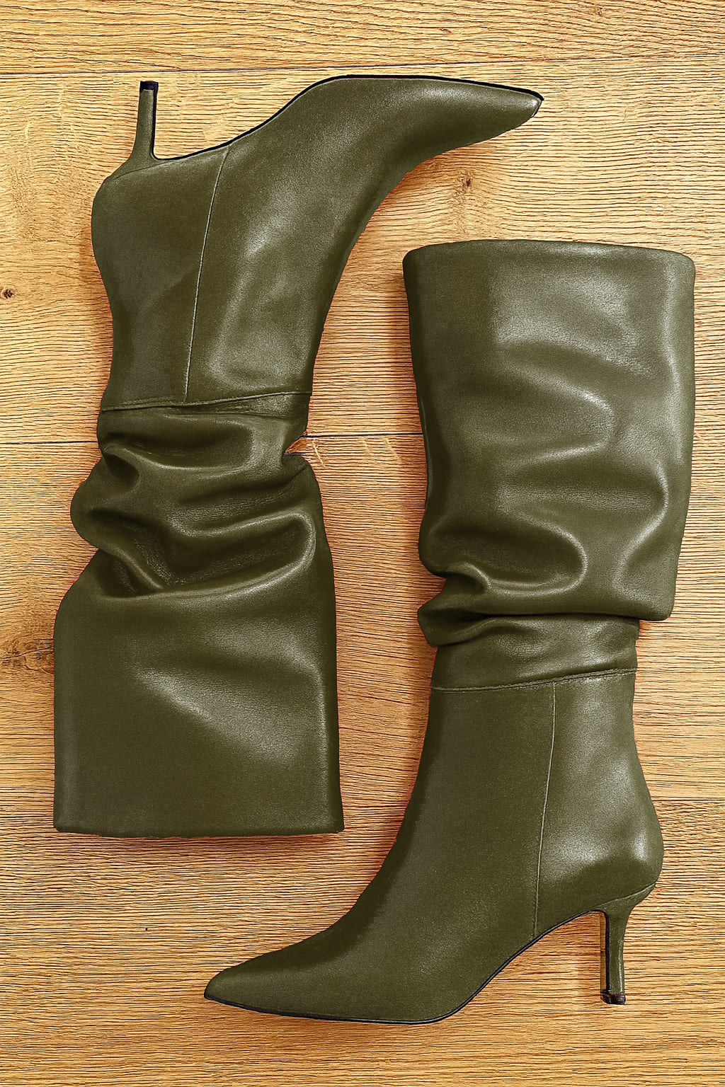 NENA KHAKI LEATHER