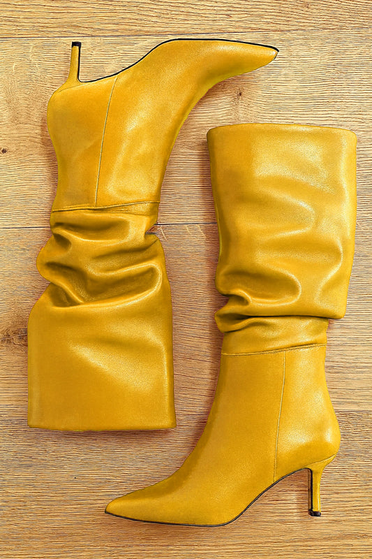 NENA OCHRE LEATHER