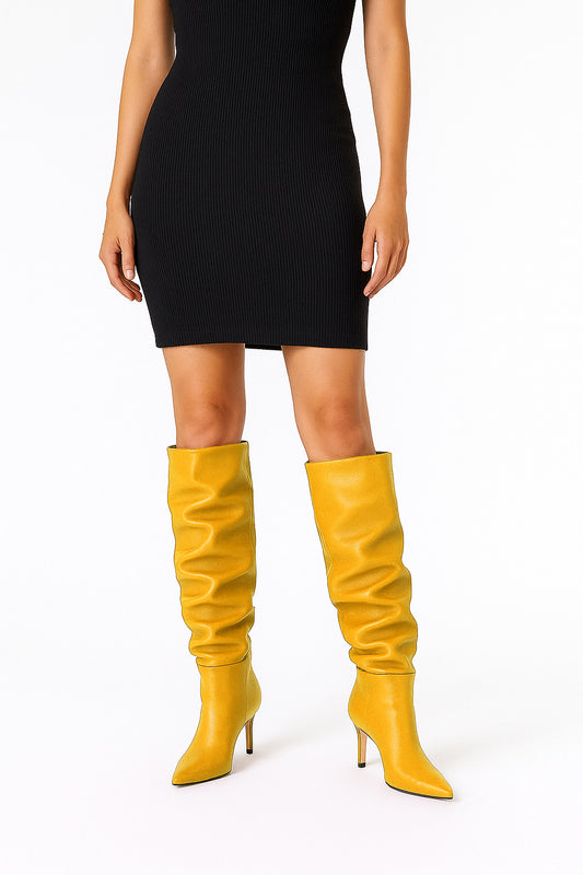 NENA OCHRE LEATHER