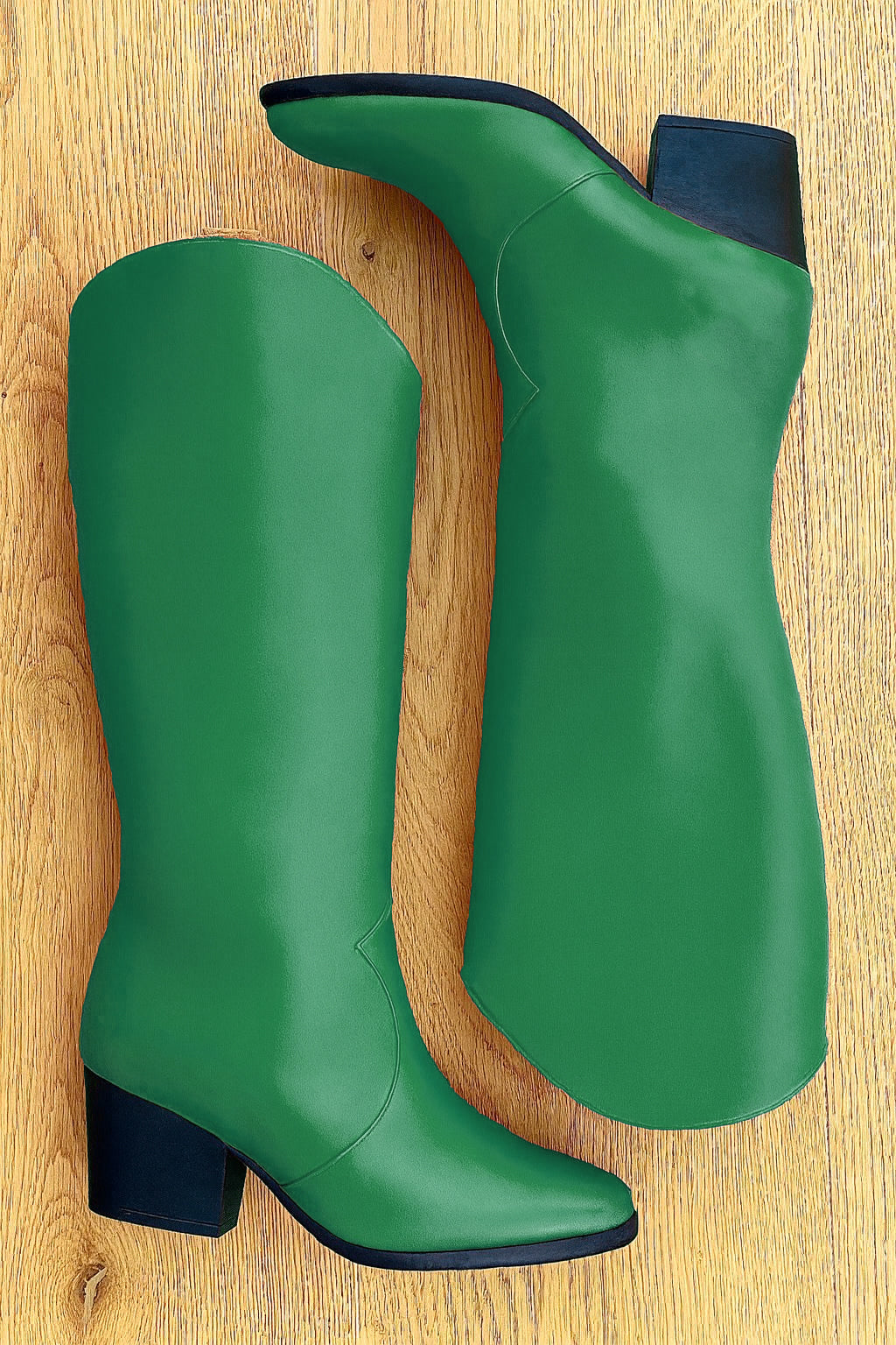 ARIEL GREEN LEATHER