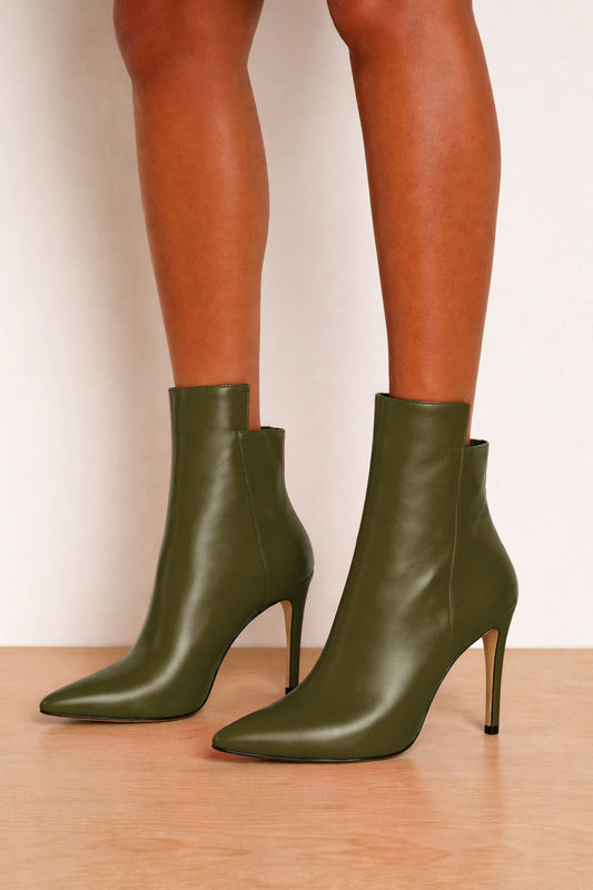 LEVEL KAKI LEATHER