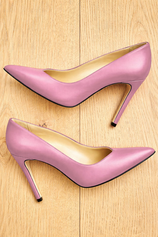 ELI LILAC LEATHER