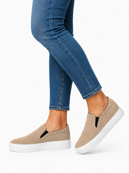 KIRI DUSTY BEIGE SUEDE