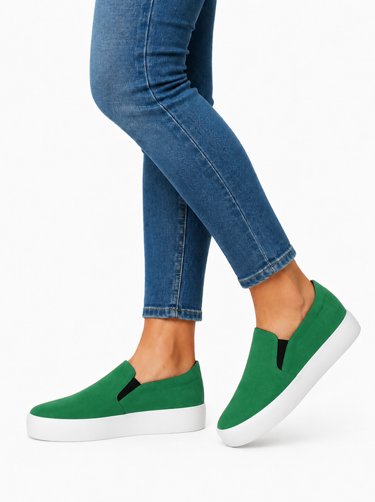 GREEN SUEDE KIRI