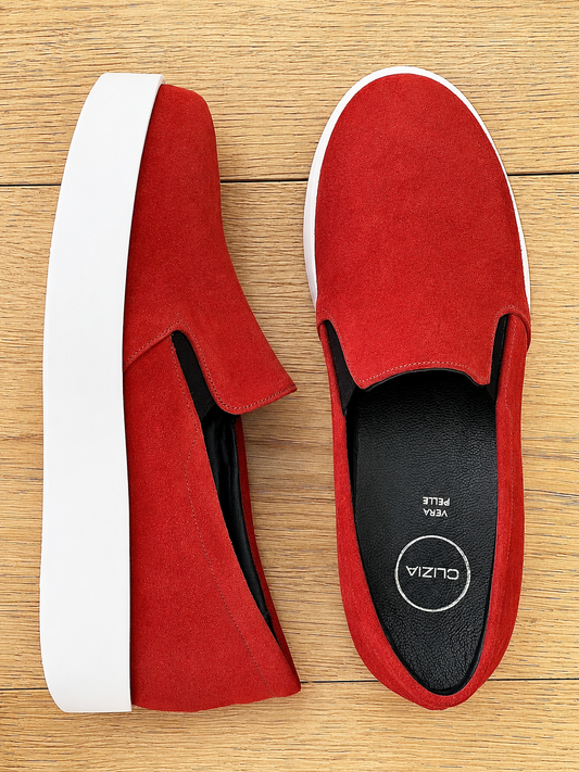 KIRI RED SUEDE