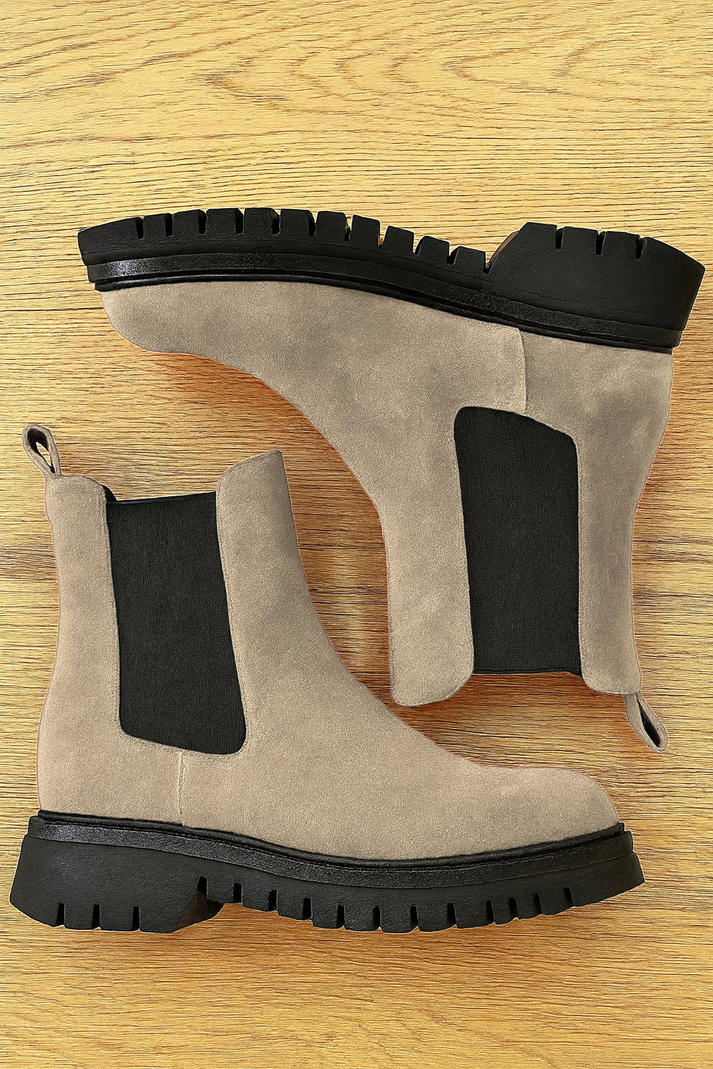 KAREN DOVE GREY SUEDE
