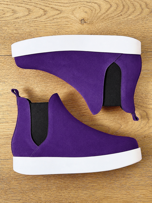 TOMMY PURPLE SUEDE
