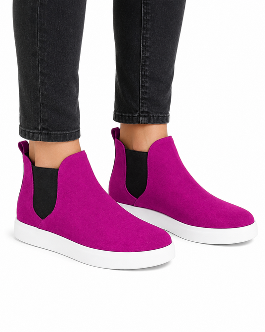 TOMMY FUCHSIA SUEDE