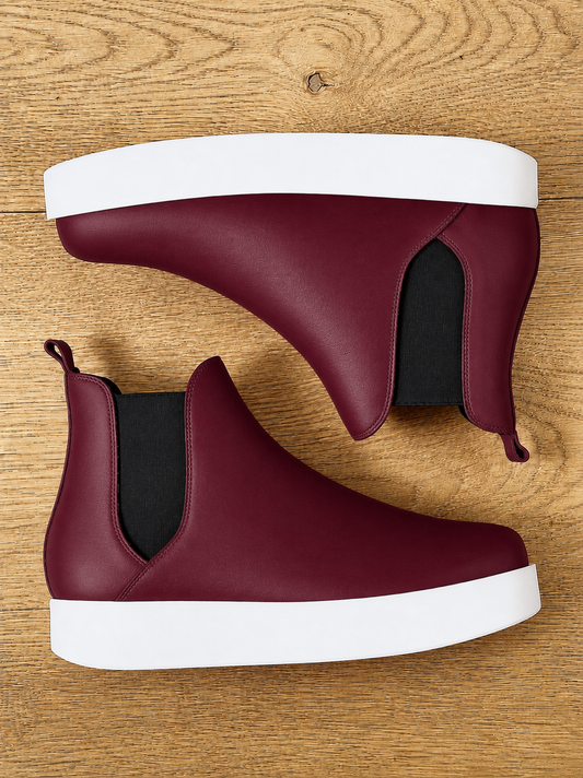 TOMMY BURGUNDY LEATHER