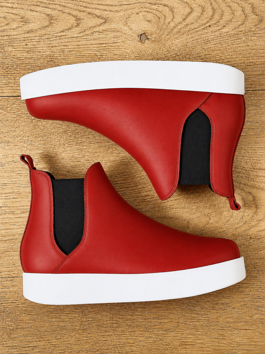 TOMMY RED LEATHER