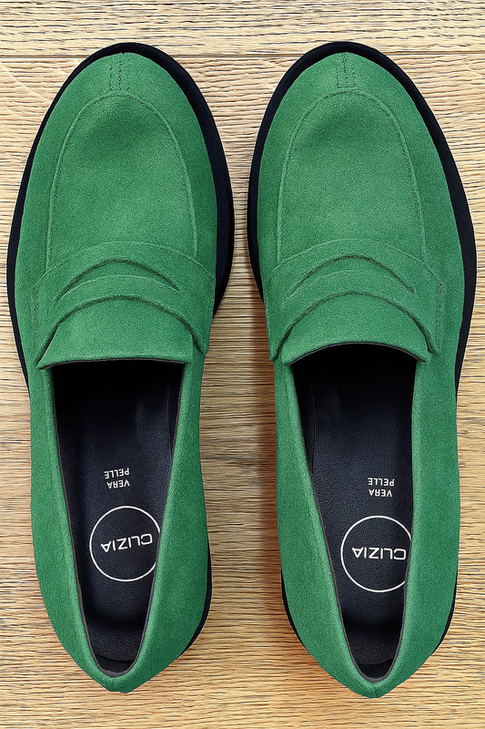 NELLY GREEN SUEDE
