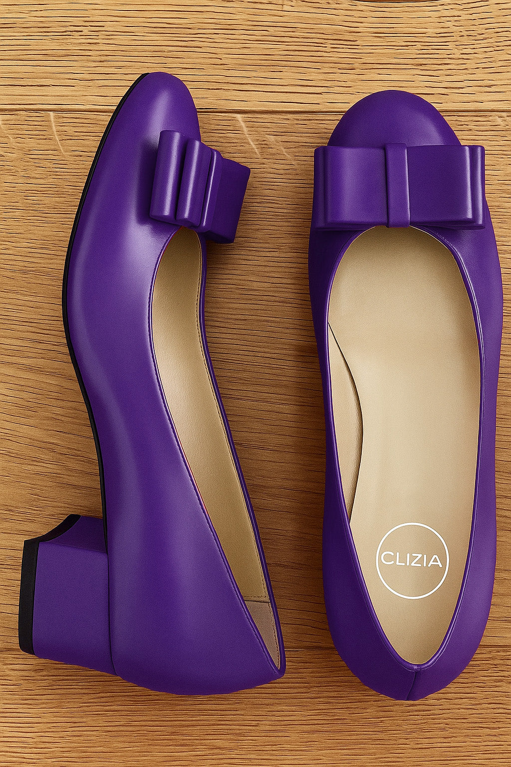 DESY PURPLE LEATHER