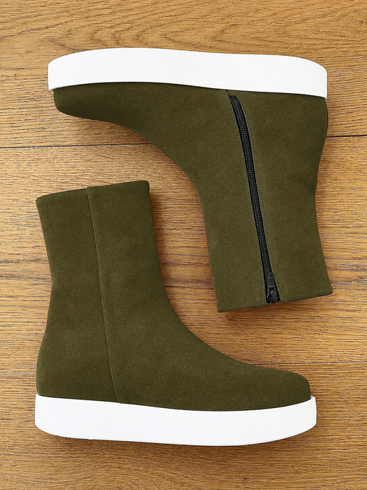 RUBEN KHAKI SUEDE