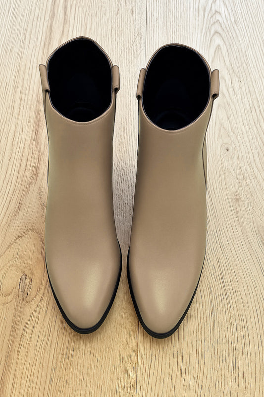BEIGE LEATHER TESSA