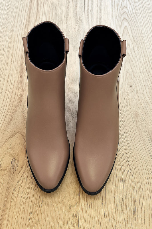 NUDE LEATHER TESSA