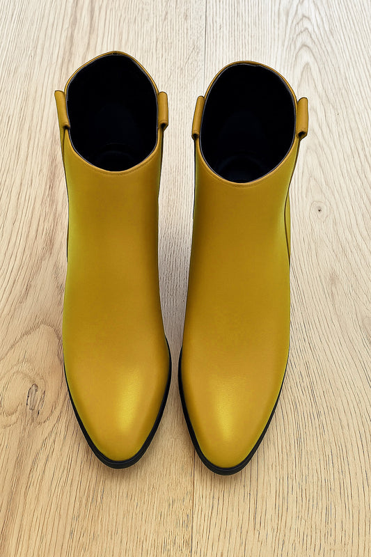 OCHRE LEATHER TESSA