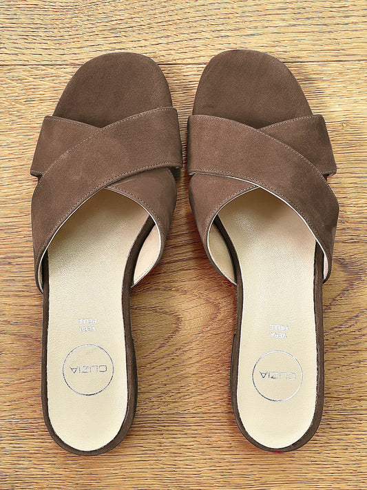 URIEL SUEDE TAUPE