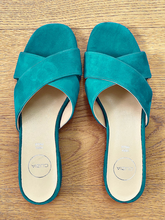URIEL TURQUOISE SUEDE