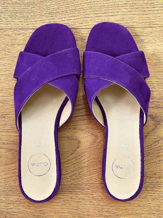 URIEL PURPLE SUEDE