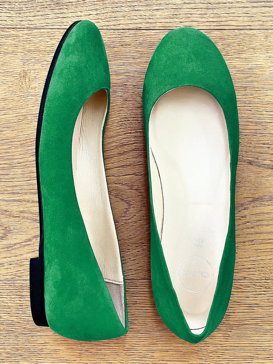 NOA GREEN SUEDE