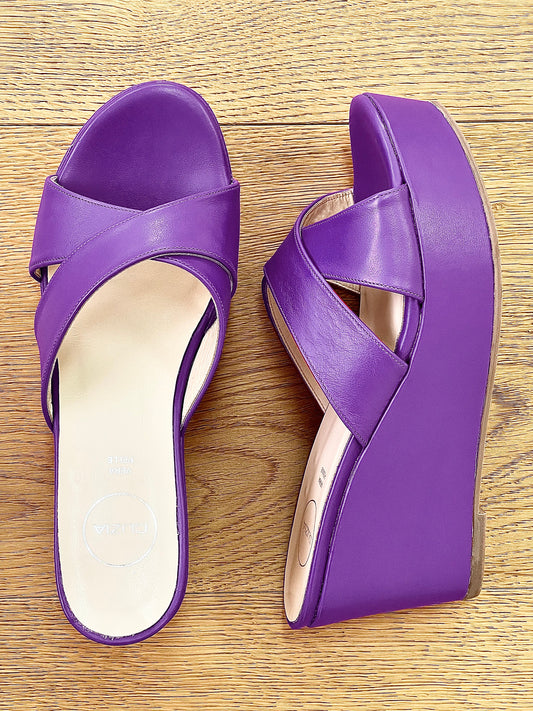 DAGO PURPLE LEATHER