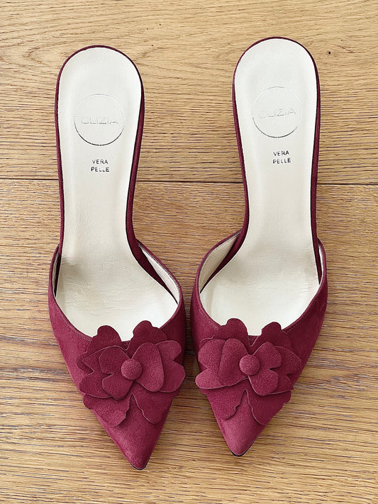 JODY BURGUNDY SUEDE