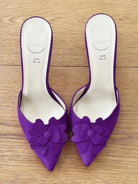 PURPLE SUEDE JODY