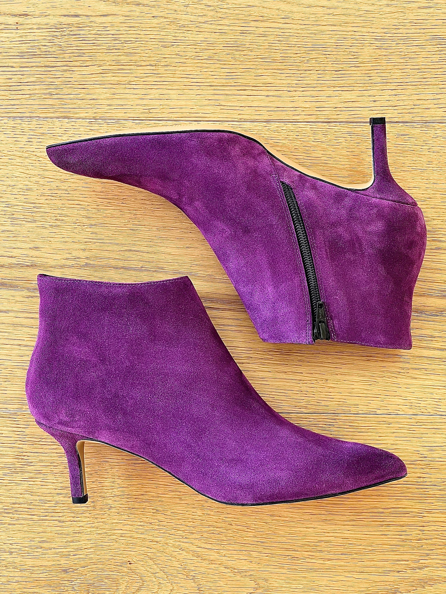 TITTY PURPLE SUEDE