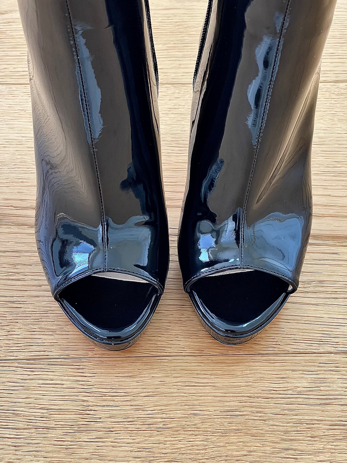 LONDON BLACK PATENT LEATHER